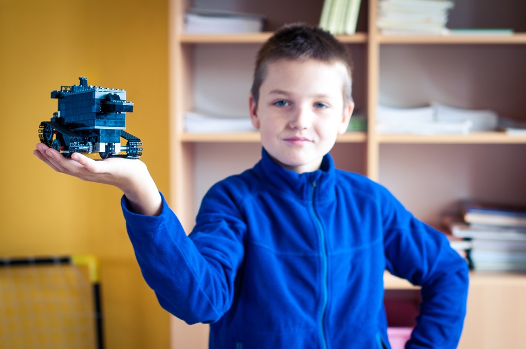 Stavli jsme LEGO vozidla